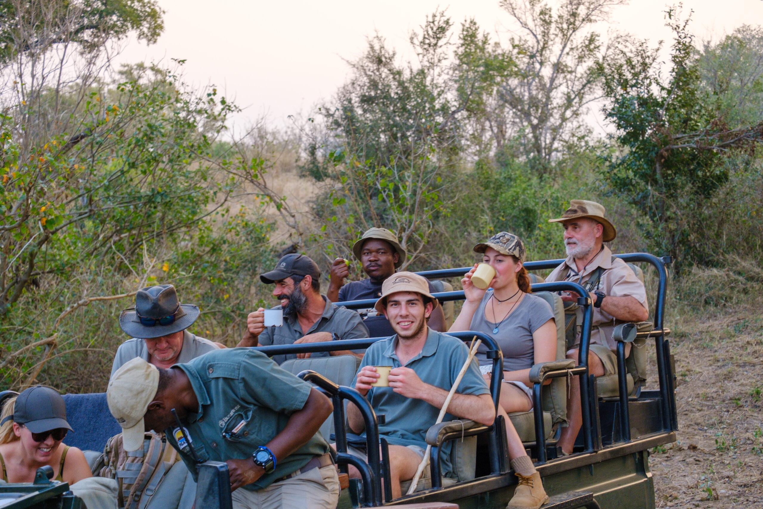 Who can be a safari guide?