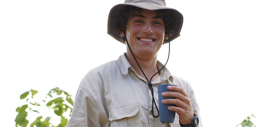 Qualified guide at work after Bushwise